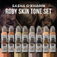 Тату-краска World Famous Tattoo Ink Sasha O'Kharin RGBY Skin Tone Set (16 пигментов)