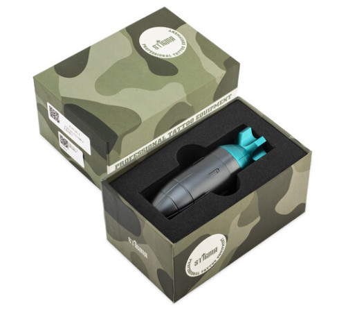 Тату машинка Stigma Short Pen Seafoam Blue