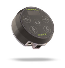 Блок питания для тату машинки ATOMX - Critical Power Supply Black