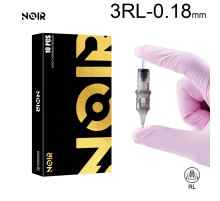 Тату картридж Noir Round Liner 3 - 0,18 мм Long Taper