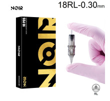 Тату картридж Noir Round Liner 18 - 0,30 мм Long Taper