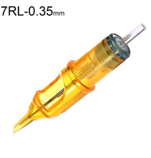 Тату картридж Yellow DragonFly Round Liner 7 - 0.35 мм