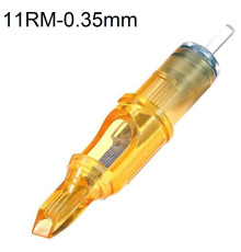 Тату картридж Yellow DragonFly Round Magnum 11 - 0.35 мм