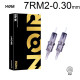 Тату картридж Noir Round Magnum 7 - 0,30 мм Long Taper