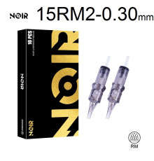 Тату картридж Noir Round Magnum 15 - 0,30 мм Long Taper