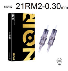 Тату картридж Noir Round Magnum 21 - 0,30 мм Long Taper