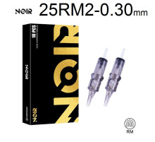 Тату картридж Noir Round Magnum 25 - 0,30 мм Long Taper