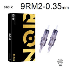 Тату картридж Noir Round Magnum 9 - 0,35 мм Long Taper