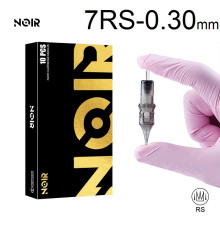 Тату картридж Noir Round Shader 7 - 0,30 мм Long Taper