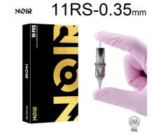Тату картридж Noir Round Shader 11 - 0,35 мм Long Taper