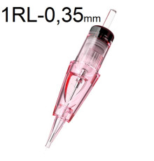 Тату картридж WJX PMU Round Liner 1 - 0,35 мм  Long Taper