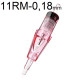 Тату картридж WJX PMU Round Magnum 11 - 0,18 мм Long Taper