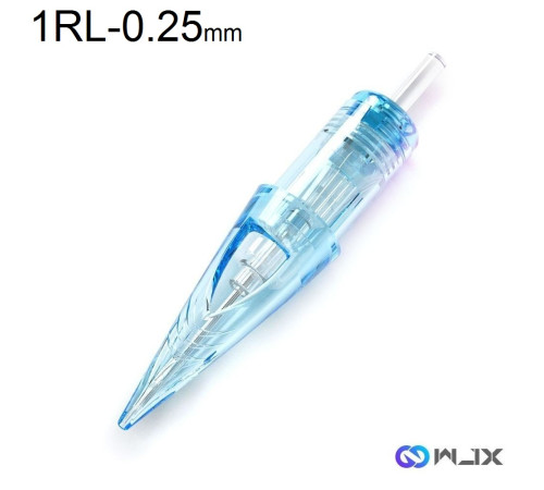 Тату картридж WJX Round Liner 1 - 0,25 мм Long Taper