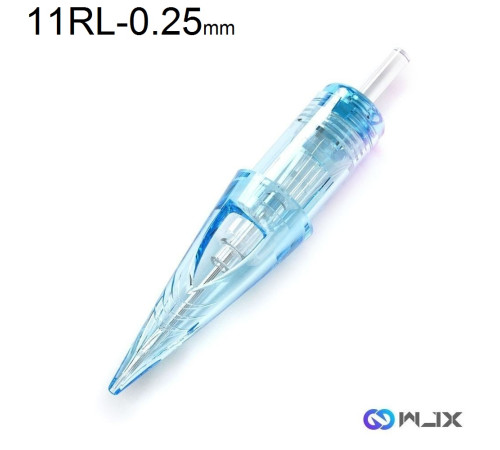Тату картридж WJX Round Liner 11 - 0,25 мм Long Taper