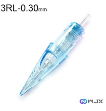 Тату картридж WJX Round Liner 3 - 0,30 мм  Long Taper