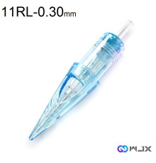 Тату картридж WJX Round Liner 11 - 0,30 мм  Long Taper