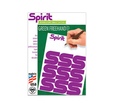 Трансферная тату бумага USA Spirit Green FreeHand A4 для ручного перевода Original 100 шт/уп