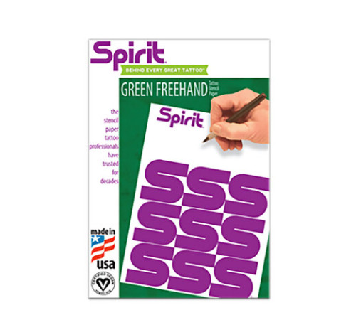 USA Spirit Green FreeHand A4