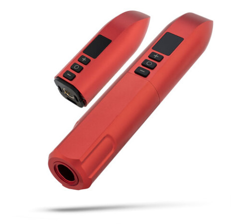Тату машинка Rhein Wireless Tattoo Machine Red