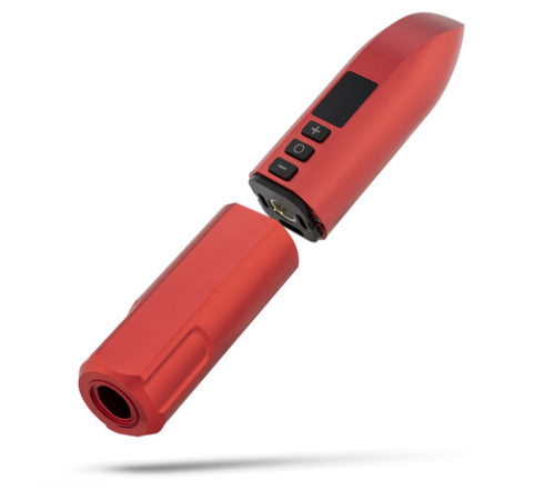 Тату машинка Rhein Wireless Tattoo Machine Red