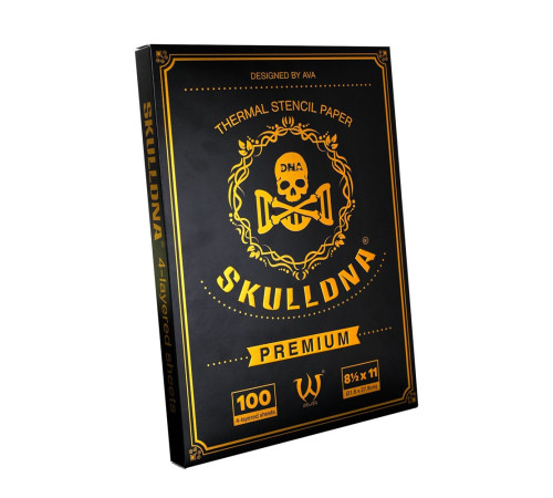 Трансферная тату бумага AVA SkullDna Premium Thermal