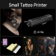 Беспроводной ультра легкий тату принтер King M8 Tattoo Stencil Printer (459 гр)