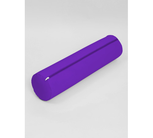 Массажный валик-подушка круглый фиолетовый VP-Purple