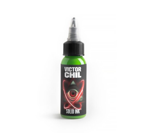 Тату краска Solid Ink Victor Chil - Toxic Green