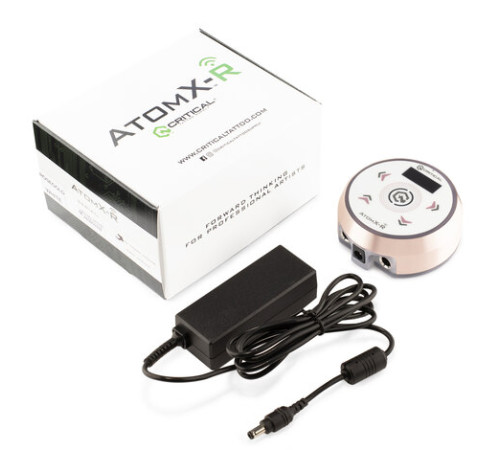 Блок питания для тату машинки Critical ATOM XR Rose Gold/White